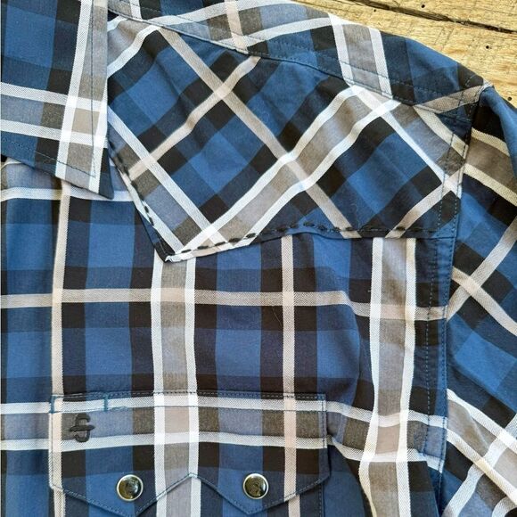 Stetson men's specialty western button down size M - Picture 9 of 10